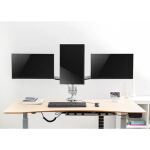 LogiLink BP0052 Flachbildschirm-Tischhalterung 81,3 cm (32") Tisch/Bank Metallisch