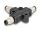 DELOCK M8 T-Splitter A-kodiert 4 Pin 1 xSt . zu 2 x Stecke