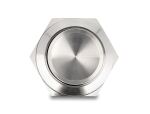 DELOCK Drucktaster zum Einbau 19mm 3xLötanschluss