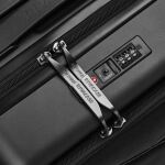 Rivacase Clark Karre Harte Schale Schwarz 28 l Aluminium, Polycarbonat (PC), Polyester