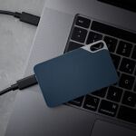 Intenso Lesen/Schreiben bis zu 500 MB/s/250GB USB Typ-C 3.2 Gen 1 (3.1 Gen 1) Blau, Grau