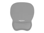 DeLOCK Ergonomisches Mauspad mit Handballenauflage grau 245 x 206 mm