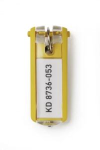 Durable Key Clip Gelb 6 Stück(e)