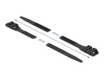 DELOCK Kabelbinder mit Doppelkopf L 250 x B 9 mm schwarz