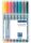 Staedtler 315 WP8 Marker 1 Stück(e) Schwarz, Blau, Braun, Grün, Orange, Rot, Violett, Gelb