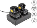 DELOCK Ringbarcode Scanner 1D und 2D (2 Stück) + Ladestation