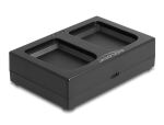DELOCK Ringbarcode Scanner 1D und 2D (2 Stück) + Ladestation