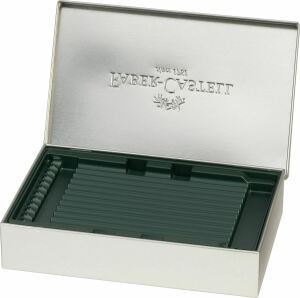 Faber-Castell 180011 Etui Hartschalenetui für Stifte Weiß