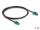 DELOCK Kabel HDMTD Z single Buchse zu HDMTD Z single BU 1m