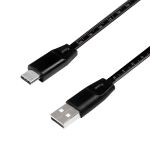 LogiLink CU0157 USB Kabel USB 2.0 1 m USB A USB C Schwarz