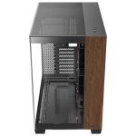 Antec C8 Wood Full Tower Schwarz, Holz