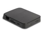 DeLOCK Smartphone Dockingstation 4K mit integrierter Halterung - HDMI / USB / Hub / SD / Micro SD für Android oder Windows