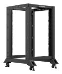 Lanberg OR01-6818-B Rack 18U Freistehendes Gestell Schwarz