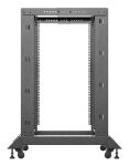 Lanberg OR01-6818-B Rack 18U Freistehendes Gestell Schwarz