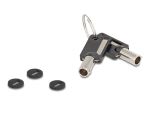Navilock 20934 Kabelschloss Schwarz, Silber 1,8 m