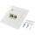 Schwaiger TDU2628532 Steckdose RJ-45 Weiß
