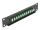 DELOCK 10" LWL Patchpanel 12 Port LC Duplex grün 1HE schwa