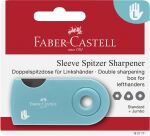FABER-CASTELL Spitzer Doppelspitzdose Sleeve L-Hand BK