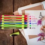 Schneider AG Xpress Schwarz, Blau, Grün, Pink, Rot, Violett Stick-Kugelschreiber Fein 6 Stück(e)