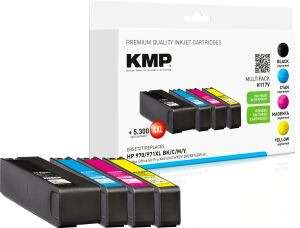 KMP H117V Druckerpatrone Schwarz, Cyan, Magenta, Gelb
