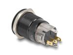 DELOCK Druckschalter zum Einbau 19 mm 12 V 5 x...