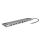 LogiLink UA0373 laptop-dockingstation & portreplikator Kabelgebunden USB 3.2 Gen 1 (3.1 Gen 1) Type-C Aluminium
