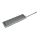LogiLink UA0373 laptop-dockingstation & portreplikator Kabelgebunden USB 3.2 Gen 1 (3.1 Gen 1) Type-C Aluminium
