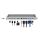 LogiLink UA0373 laptop-dockingstation & portreplikator Kabelgebunden USB 3.2 Gen 1 (3.1 Gen 1) Type-C Aluminium