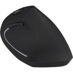 Inter-Tech KM-206R Maus Büro Beidhändig RF Wireless Optisch 1600 DPI