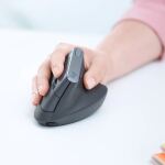 Logitech MX Vertical Maus Rechtshänder, Bluetooth, USB