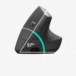 Logitech MX Vertical Maus Rechtshänder, Bluetooth, USB