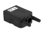DeLOCK 66257 Drahtverbinder Sub-D 9, 10 Pin Terminalblock Schwarz