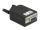DeLOCK 66257 Drahtverbinder Sub-D 9, 10 Pin Terminalblock Schwarz