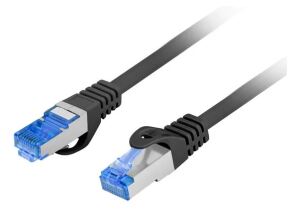 Lanberg PCF6A-10CC Netzwerkkabel Schwarz 2 m Cat6a S/FTP (S-STP)