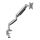 LogiLink BP0042 Flachbildschirm-Tischhalterung 81,3 cm (32") Tisch/Bank Aluminium