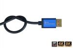 Alcasa 4814-SF050B DisplayPort-Kabel 5 m Blau
