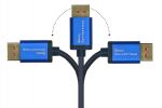 Alcasa 4814-SF050B DisplayPort-Kabel 5 m Blau
