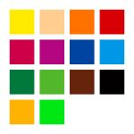 Staedtler 157 Schwarz, Blau, Bordeaux, Braun, Grün, Hellblau, Helle Cyan, Malve, Orange, Pfirsich, Rot, Gelb 14 Stück(e)