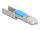 DELOCK USB Port Blocker Set für USB Typ-A Buchse 5 Stück