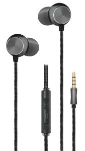 2GO 795967 Kopfhörer & Headset Kabelgebunden im Ohr Anrufe/Musik Anthrazit, Schwarz