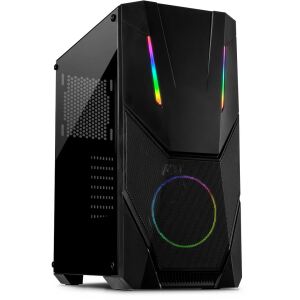Inter-Tech IT-3303 HORNET Tower Schwarz