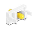 DELOCK Easy 45 Modul ST Simplex BU zu ST Simplex Buchse weiß