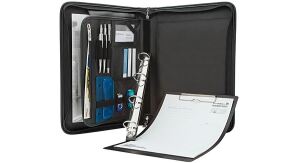 Wedo 58 5001 Personal Organizer Leder, Nylon Schwarz