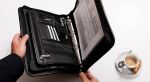 Wedo 58 5001 Personal Organizer Leder, Nylon Schwarz