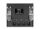 DeLOCK Mini Desktop Patchpanel RJ45 Buchse 4 Port Cat.6A geschirmt schwarz - zur Montage an Tisch, Wand oder Hutschiene