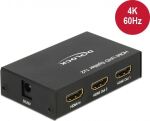 Delock HDMI 4K Splitter 1x HDMI in > 2x HDMI out