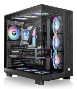Thermaltake View 380 XL TG ARGB Midi Tower Schwarz