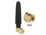 DeLOCK WLAN 802.11 b/g/n Antenne SMA Stecker 90° 2...