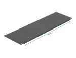 DELOCK 19" Netzwerkschrank Blindabdeckung 4 HE schwarz