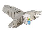 DELOCK Verbinder für Netzwerkkabel Cat.6A STP...